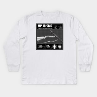 MP 18 SUBMACHINE GUN Kids Long Sleeve T-Shirt